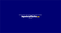 Desktop Screenshot of ingenieriaplastica.com